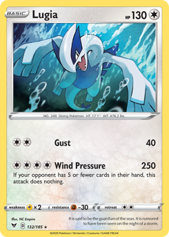 Lugia (132/185) [Sword & Shield: Vivid Voltage] | I Want That Stuff Brandon
