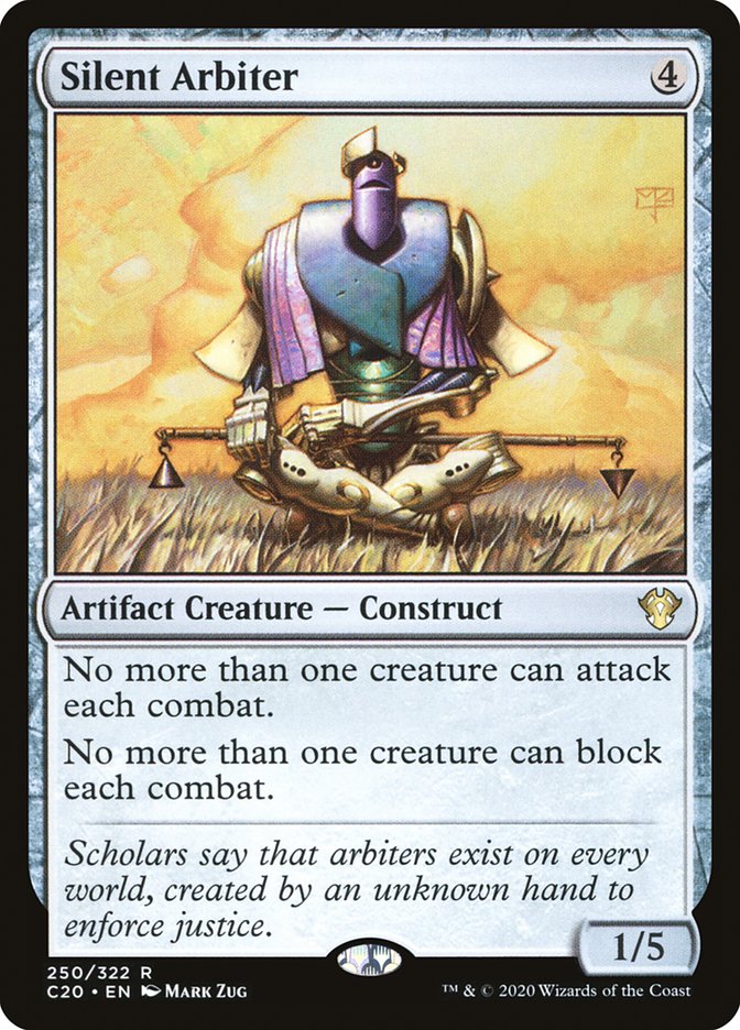 Silent Arbiter [Commander 2020] | I Want That Stuff Brandon