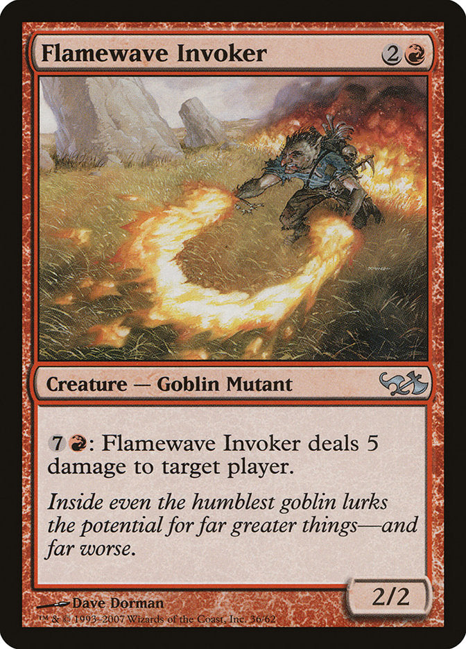 Flamewave Invoker [Duel Decks: Elves vs. Goblins] | I Want That Stuff Brandon