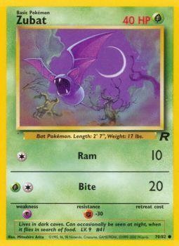 Zubat (70/82) [Team Rocket Unlimited] | I Want That Stuff Brandon