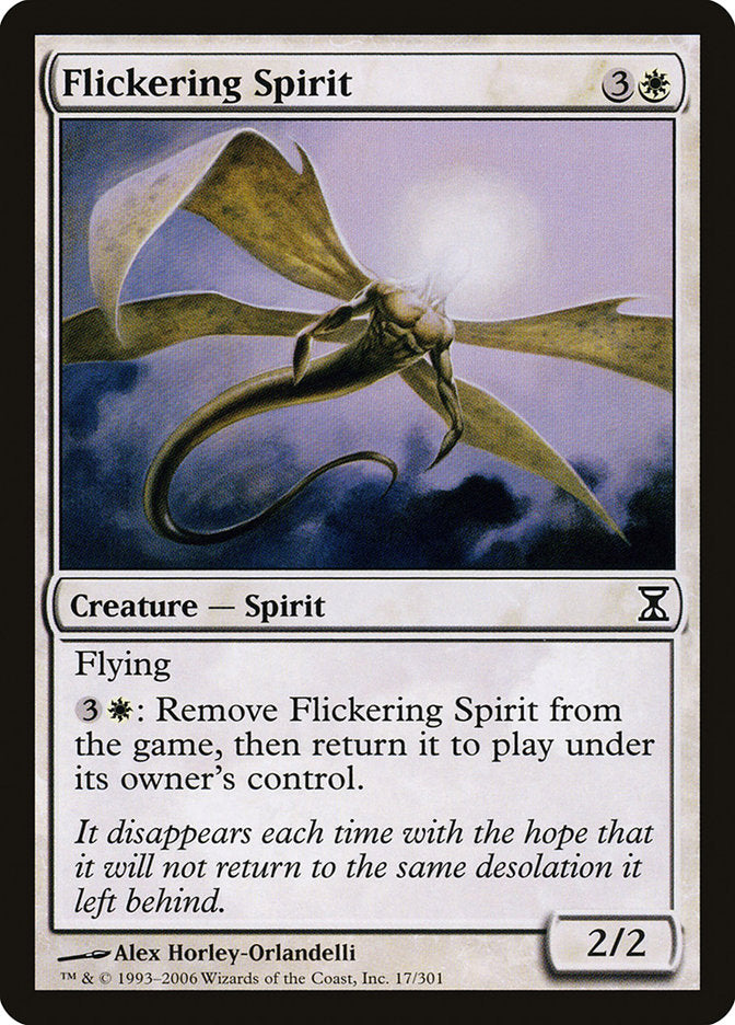 Flickering Spirit [Time Spiral] | I Want That Stuff Brandon