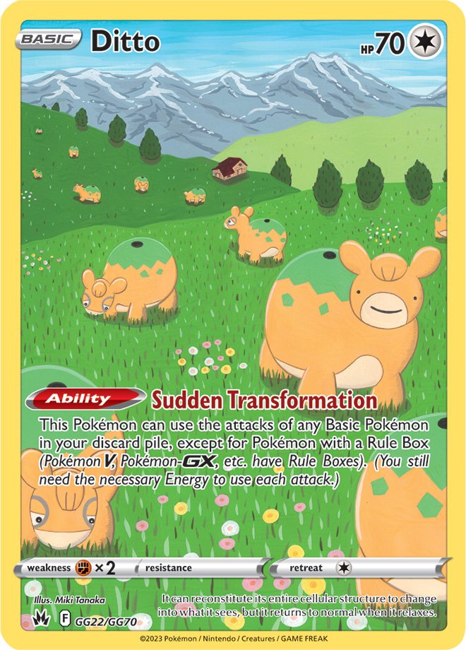 Ditto (GG22/GG70) [Sword & Shield: Crown Zenith] | I Want That Stuff Brandon