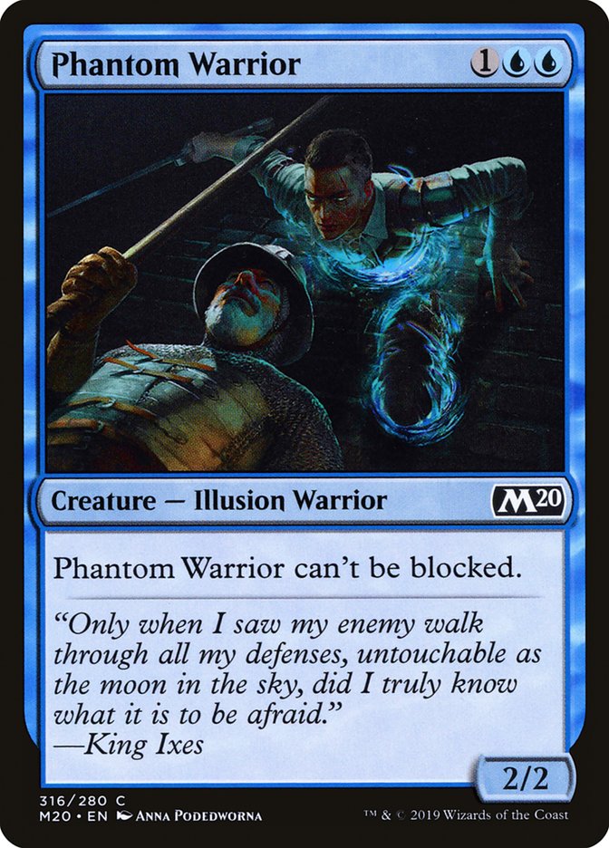 Phantom Warrior [Core Set 2020] | I Want That Stuff Brandon