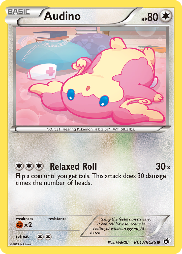 Audino (RC17/RC25) [Black & White: Legendary Treasures] | I Want That Stuff Brandon