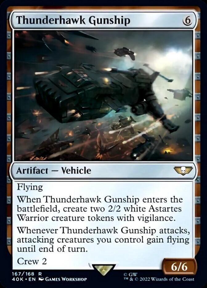 Thunderhawk Gunship [Warhammer 40,000] | I Want That Stuff Brandon