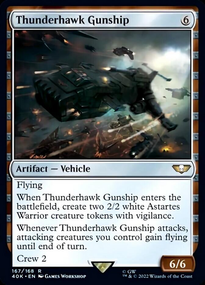 Thunderhawk Gunship (Surge Foil) [Warhammer 40,000] | I Want That Stuff Brandon