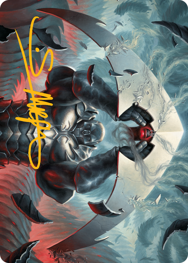 Mirrodin Avenged Art Card (Gold-Stamped Signature) [March of the Machine Art Series] | I Want That Stuff Brandon