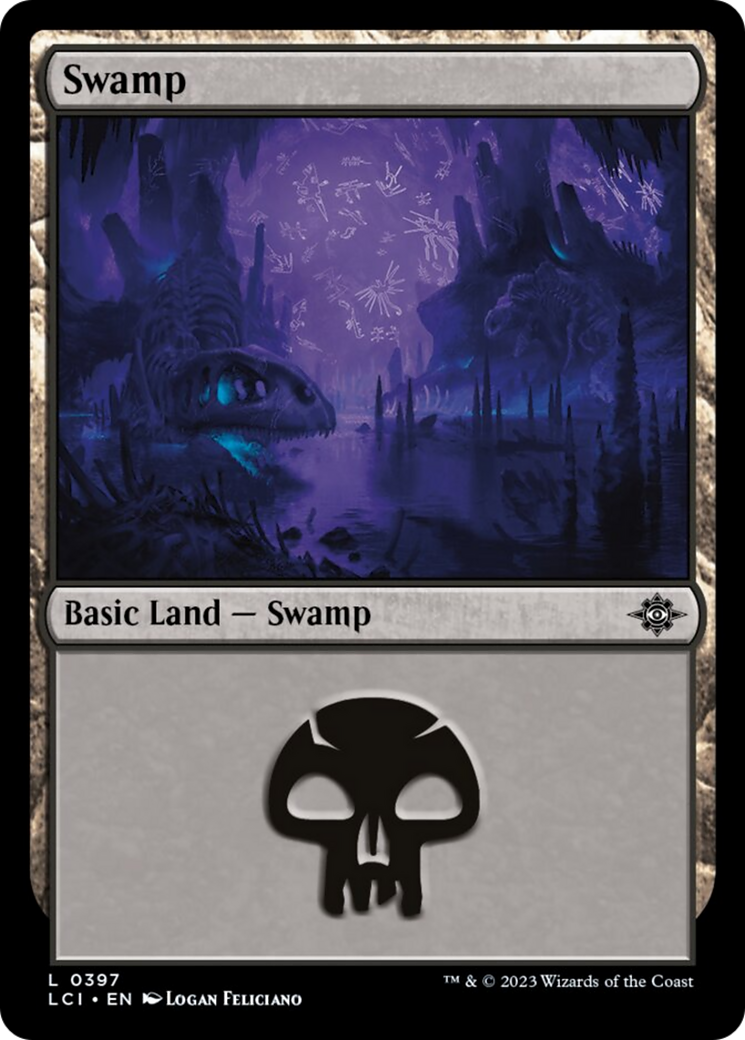 Swamp (0397) [The Lost Caverns of Ixalan] | I Want That Stuff Brandon