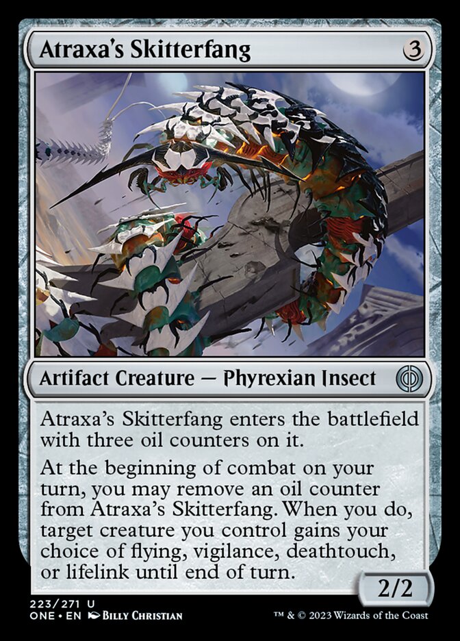 Atraxa's Skitterfang [Phyrexia: All Will Be One] | I Want That Stuff Brandon