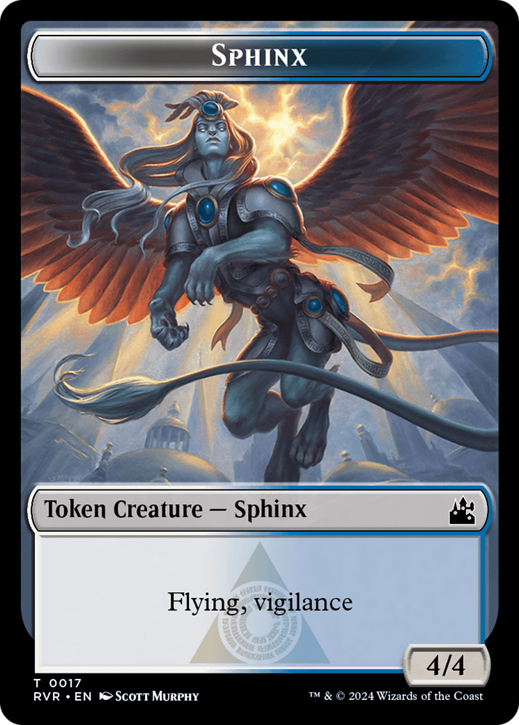 Sphinx Token [Ravnica Remastered Tokens] | I Want That Stuff Brandon