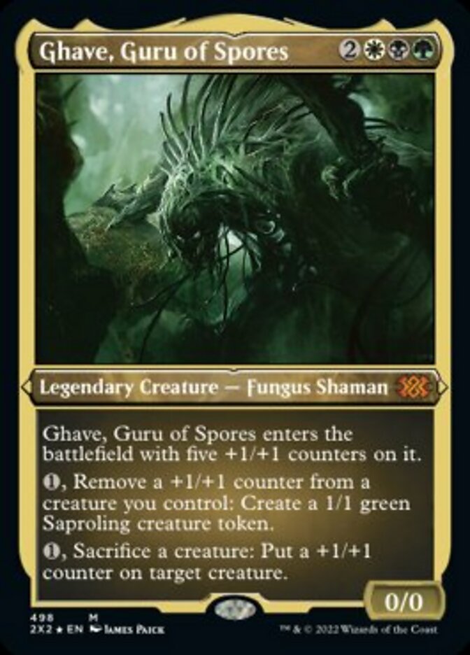 Ghave, Guru of Spores (Foil Etched) [Double Masters 2022] | I Want That Stuff Brandon