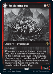 Smoldering Egg // Ashmouth Dragon [Innistrad: Double Feature] | I Want That Stuff Brandon