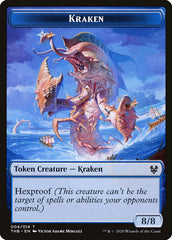 Human Soldier // Kraken Double-Sided Token [Theros Beyond Death Tokens] | I Want That Stuff Brandon