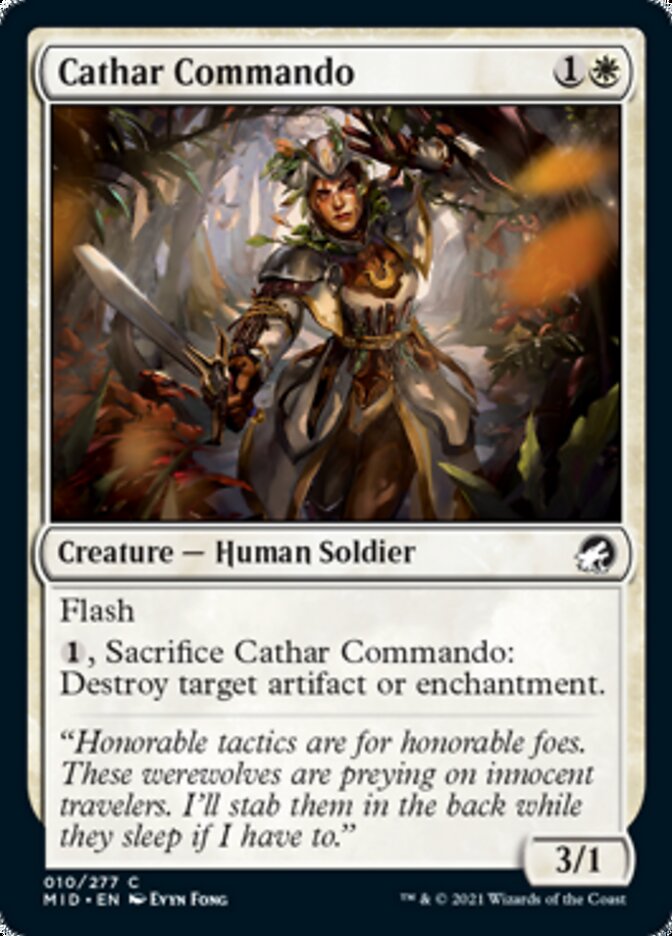 Cathar Commando [Innistrad: Midnight Hunt] | I Want That Stuff Brandon