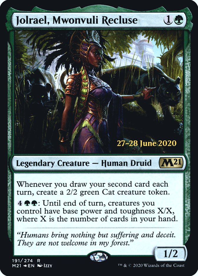 Jolrael, Mwonvuli Recluse [Core Set 2021 Prerelease Promos] | I Want That Stuff Brandon