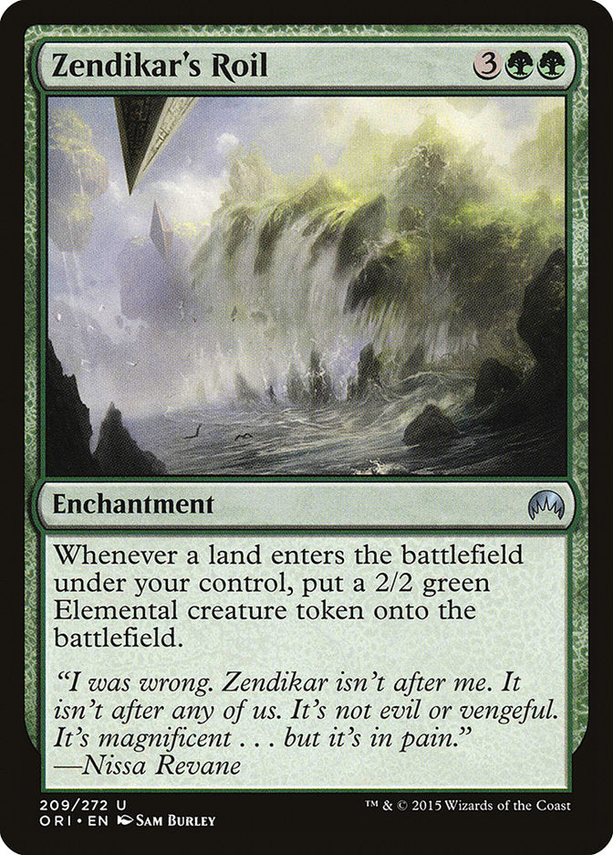 Zendikar's Roil [Magic Origins] | I Want That Stuff Brandon