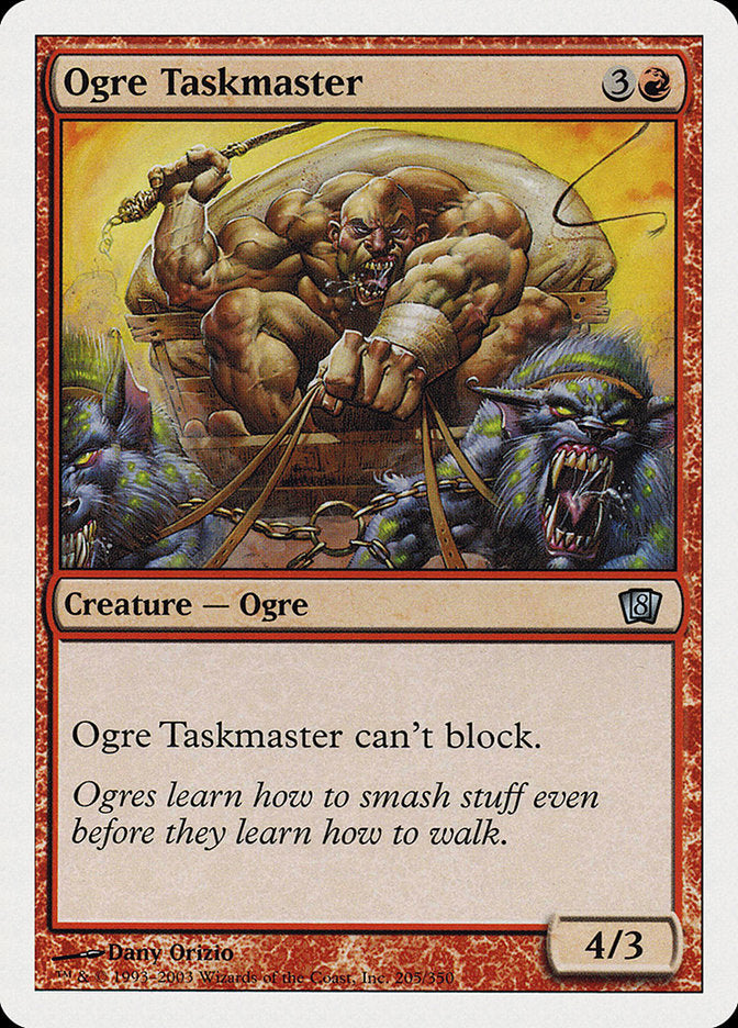 Ogre Taskmaster [Eighth Edition] | I Want That Stuff Brandon