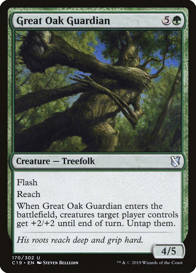 Great Oak Guardian [Commander 2019] | I Want That Stuff Brandon