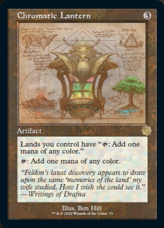 Chromatic Lantern (Retro Schematic) [The Brothers' War Retro Artifacts] | I Want That Stuff Brandon