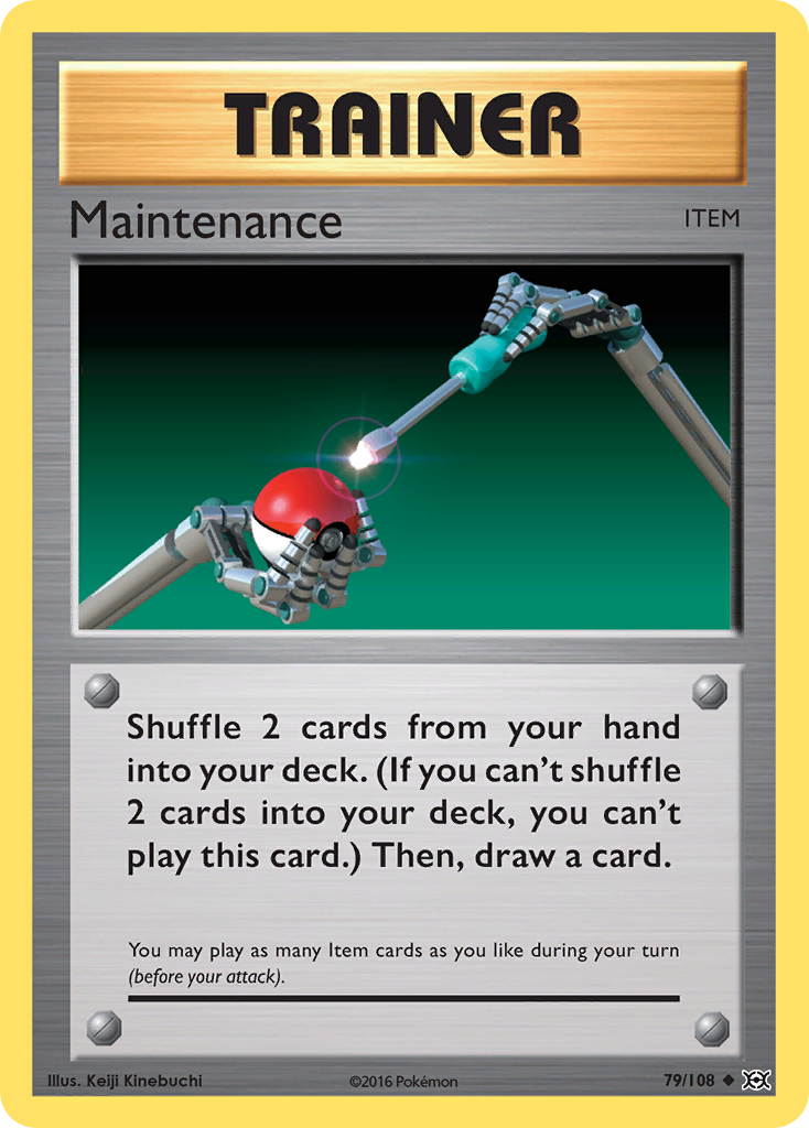 Maintenance (79/108) [XY: Evolutions] | I Want That Stuff Brandon