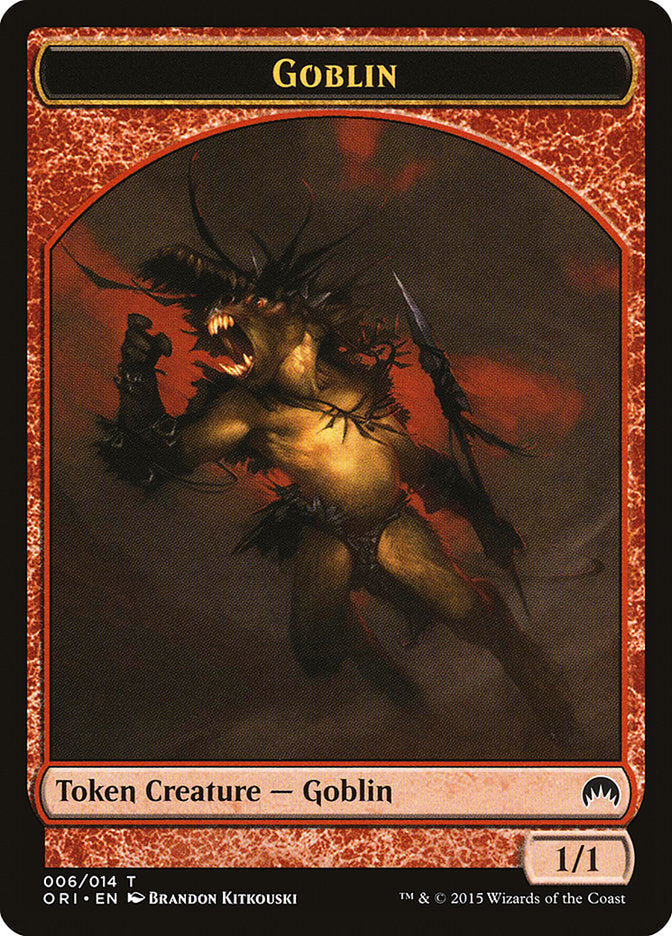 Goblin Token [Magic Origins Tokens] | I Want That Stuff Brandon
