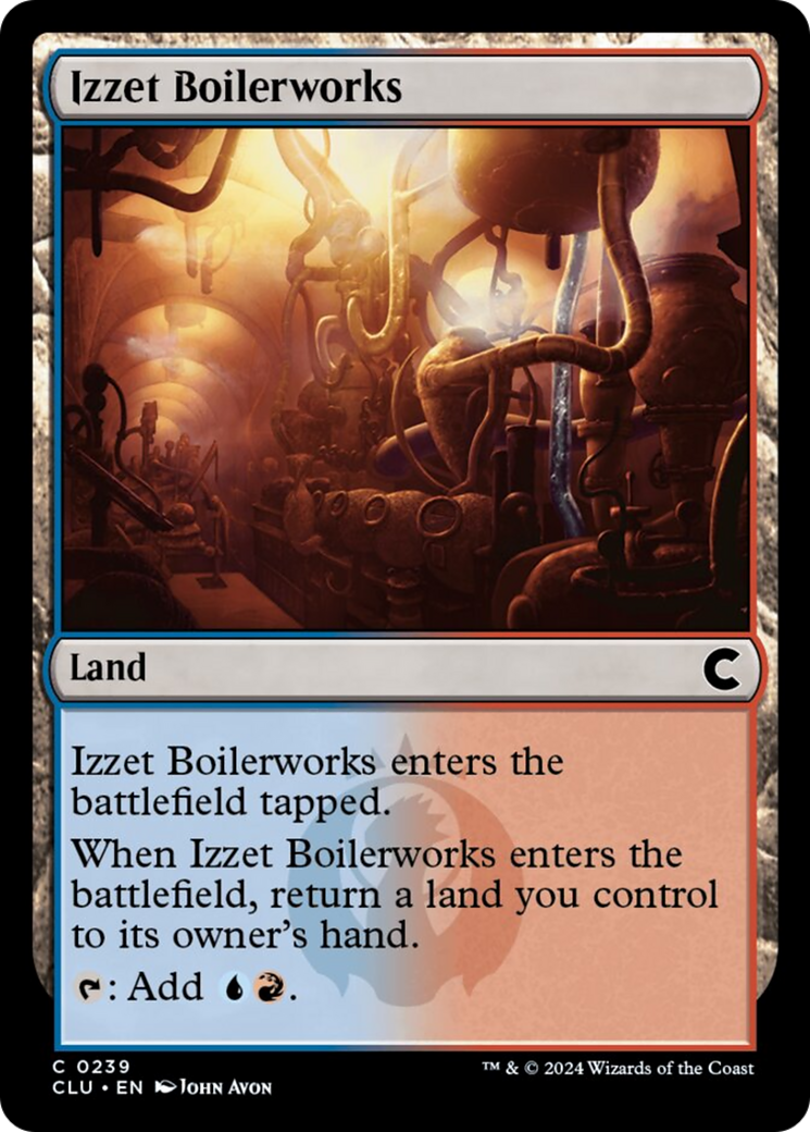 Izzet Boilerworks [Ravnica: Clue Edition] | I Want That Stuff Brandon