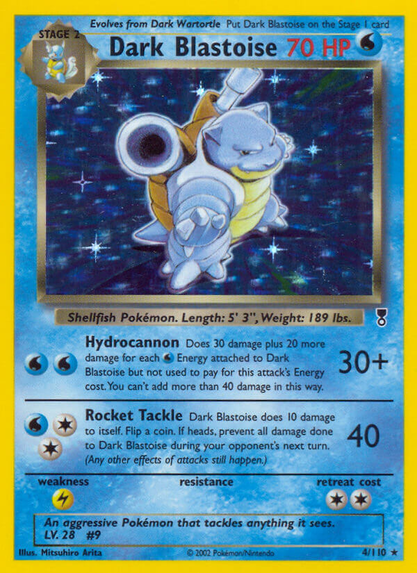 Dark Blastoise (4/110) (WotC) (Theme Deck Exclusive) [Legendary Collection] | I Want That Stuff Brandon