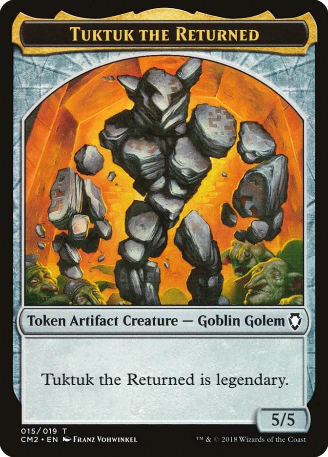 Tuktuk the Returned Token [Commander Anthology Volume II Tokens] | I Want That Stuff Brandon