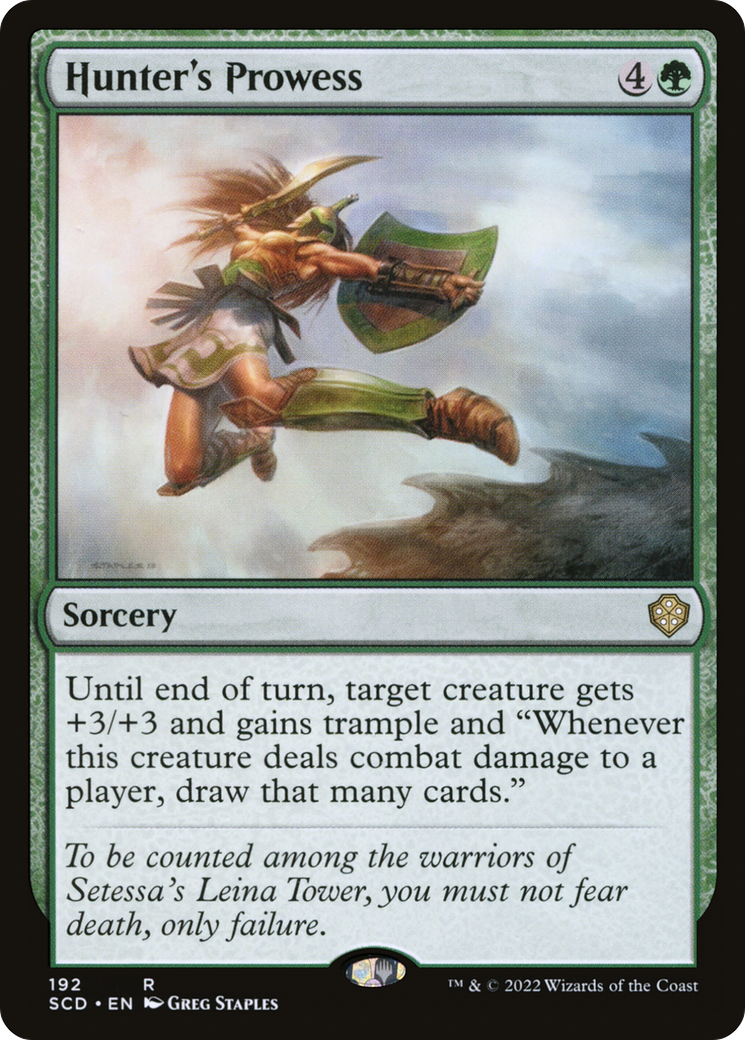 Hunter's Prowess [Starter Commander Decks] | I Want That Stuff Brandon