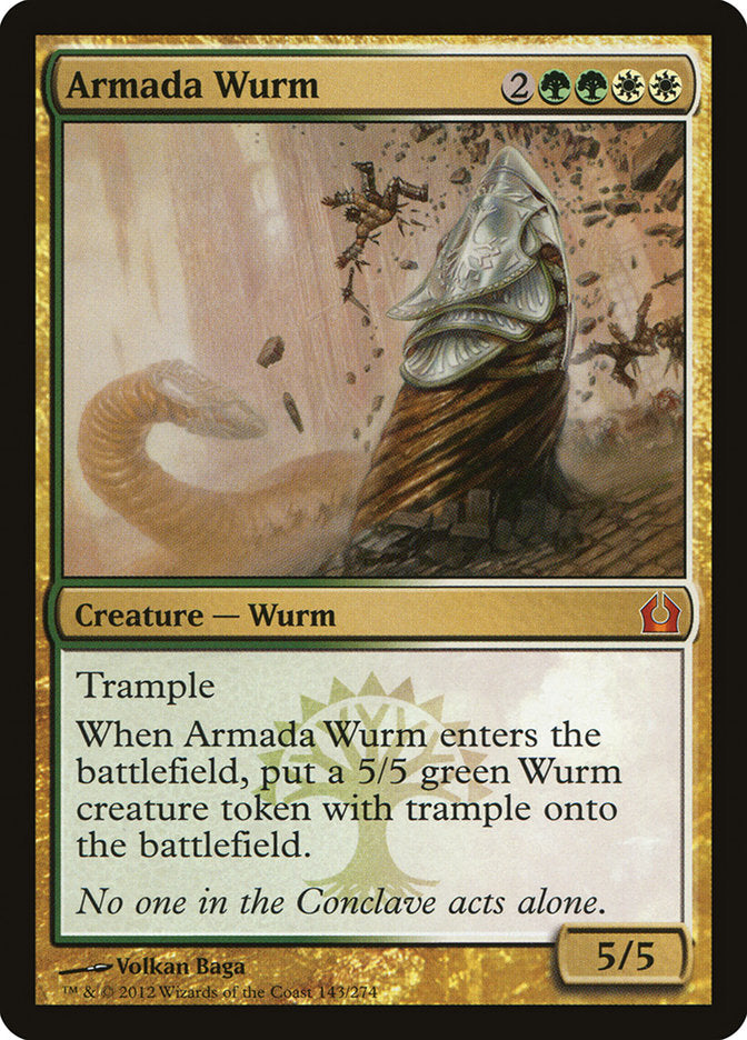 Armada Wurm [Return to Ravnica] | I Want That Stuff Brandon