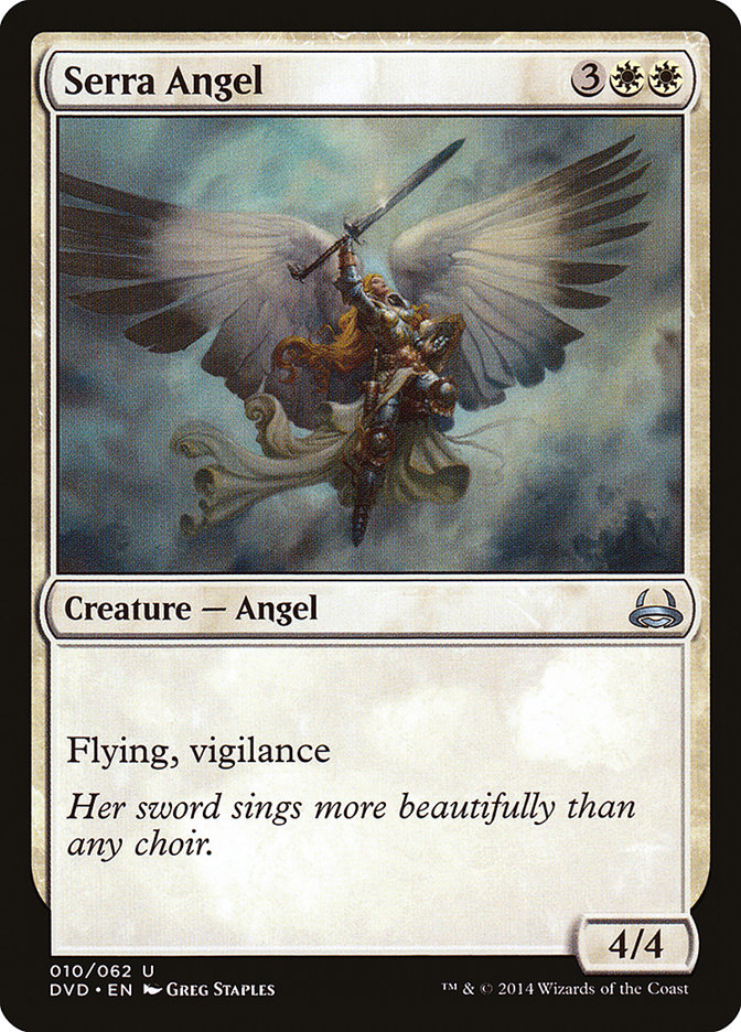 Serra Angel (Divine vs. Demonic) [Duel Decks Anthology] | I Want That Stuff Brandon