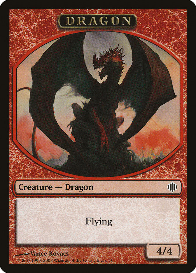 Dragon Token [Shards of Alara Tokens] | I Want That Stuff Brandon