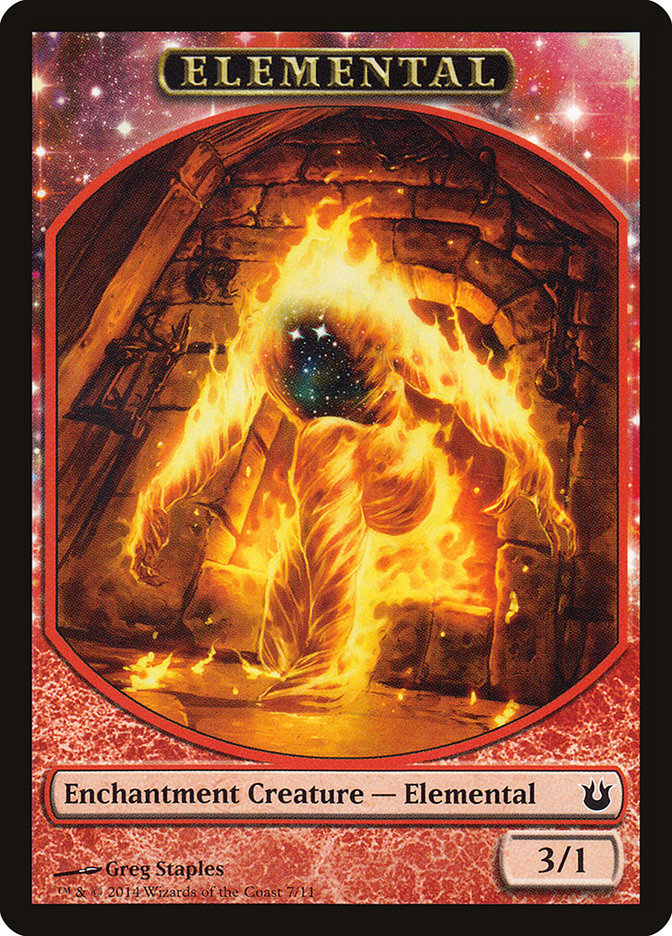 Elemental Token [Born of the Gods Tokens] | I Want That Stuff Brandon