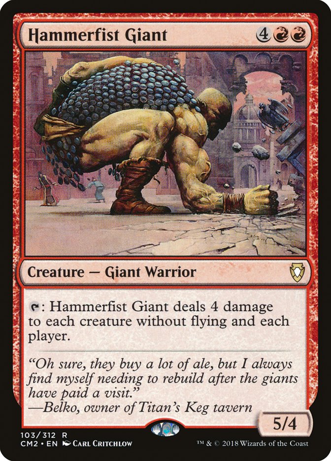 Hammerfist Giant [Commander Anthology Volume II] | I Want That Stuff Brandon