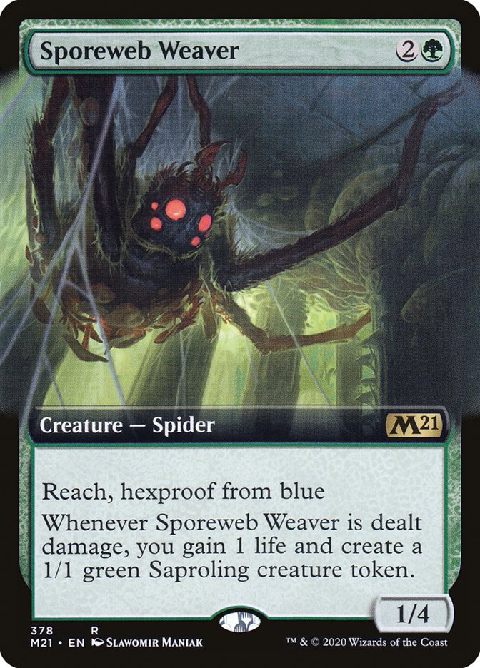 Sporeweb Weaver (Extended Art) [Core Set 2021] | I Want That Stuff Brandon