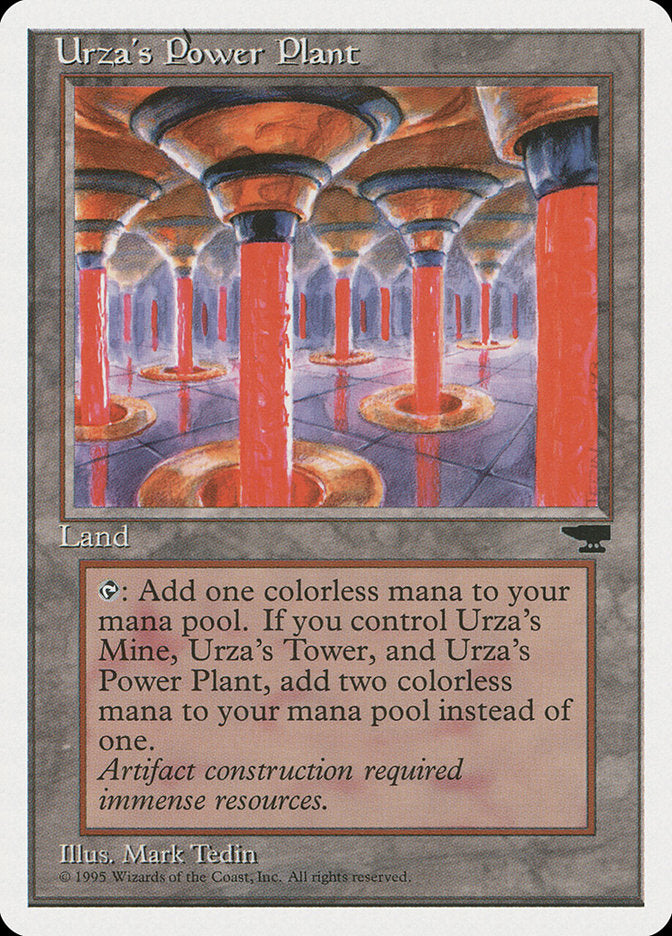 Urza's Power Plant (Red Columns) [Chronicles] | I Want That Stuff Brandon