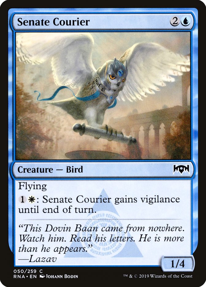 Senate Courier [Ravnica Allegiance] | I Want That Stuff Brandon