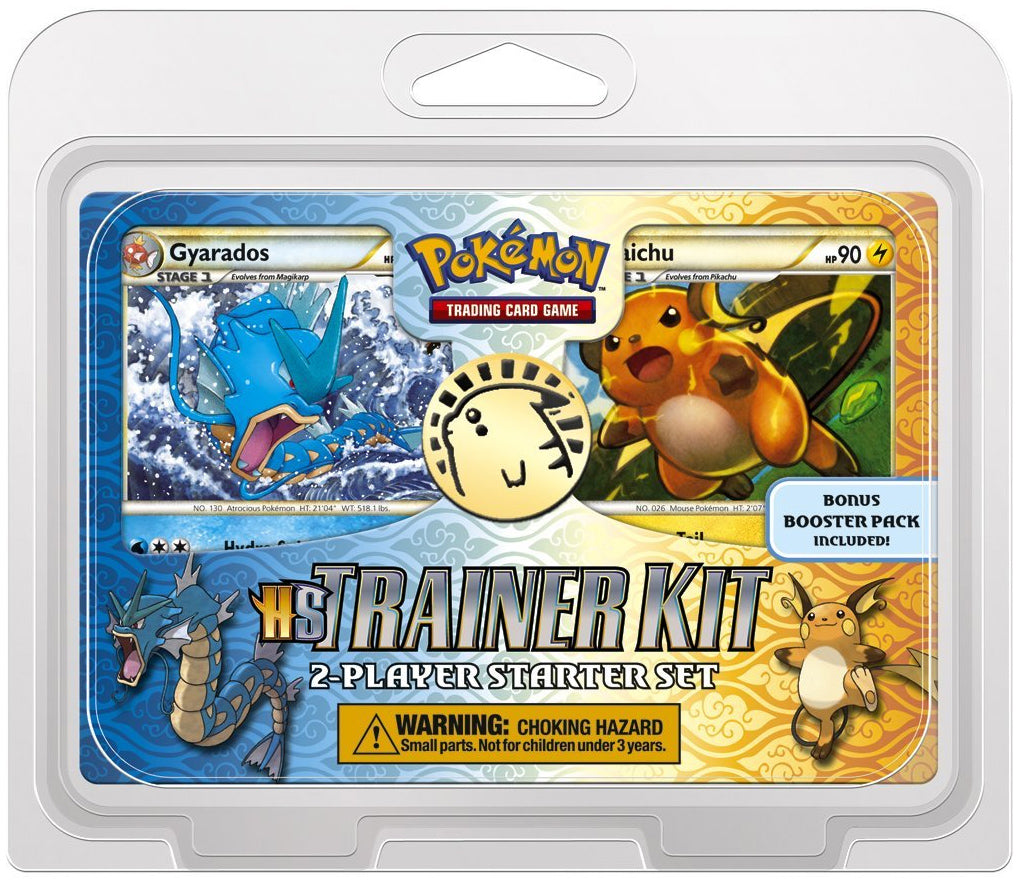 HeartGold & SoulSilver - Trainer Kit 2-Player Starter Set (Gyarados & Raichu) | I Want That Stuff Brandon
