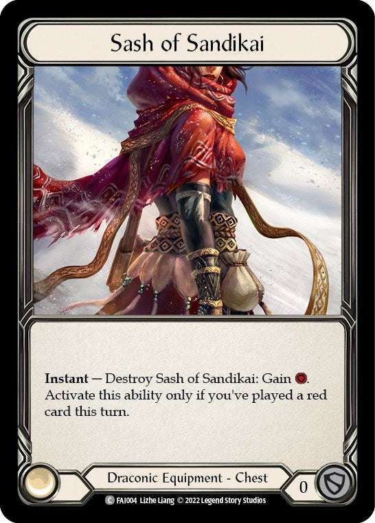 Sash of Sandikai [FAI004] (Uprising Fai Blitz Deck) | I Want That Stuff Brandon