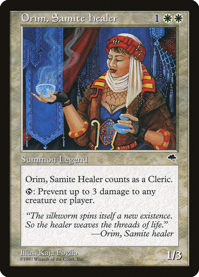 Orim, Samite Healer [Tempest] | I Want That Stuff Brandon