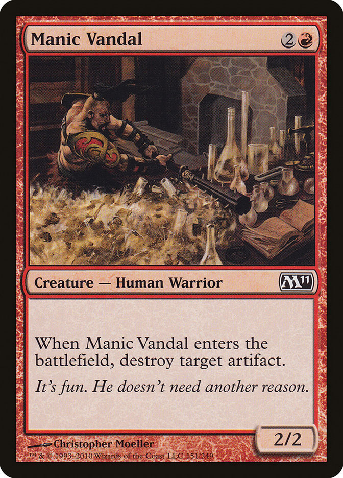 Manic Vandal [Magic 2011] | I Want That Stuff Brandon