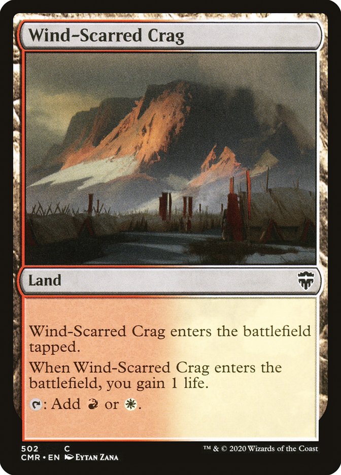 Wind-Scarred Crag [Commander Legends] | I Want That Stuff Brandon