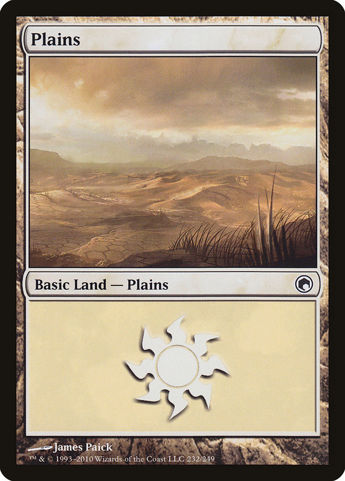 Plains (232) [Scars of Mirrodin] | I Want That Stuff Brandon