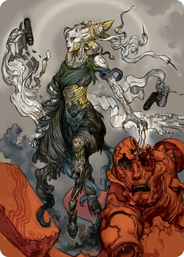 Tamiyo, Compleated Sage Art Card [Kamigawa: Neon Dynasty Art Series] | I Want That Stuff Brandon