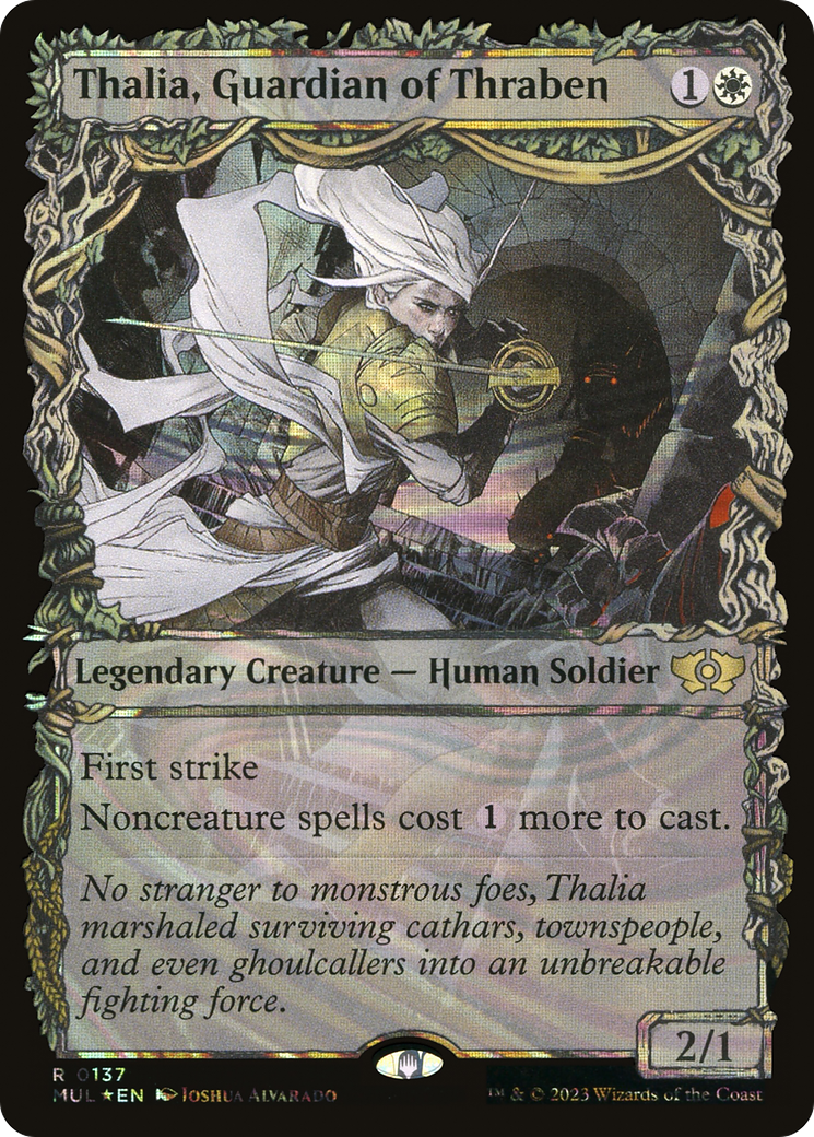 Thalia, Guardian of Thraben (Halo Foil) [Multiverse Legends] | I Want That Stuff Brandon