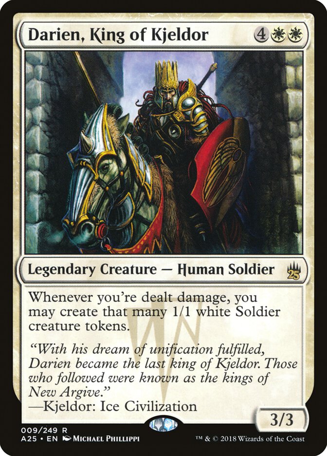 Darien, King of Kjeldor [Masters 25] | I Want That Stuff Brandon