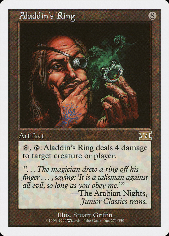 Aladdin's Ring [Classic Sixth Edition] | I Want That Stuff Brandon