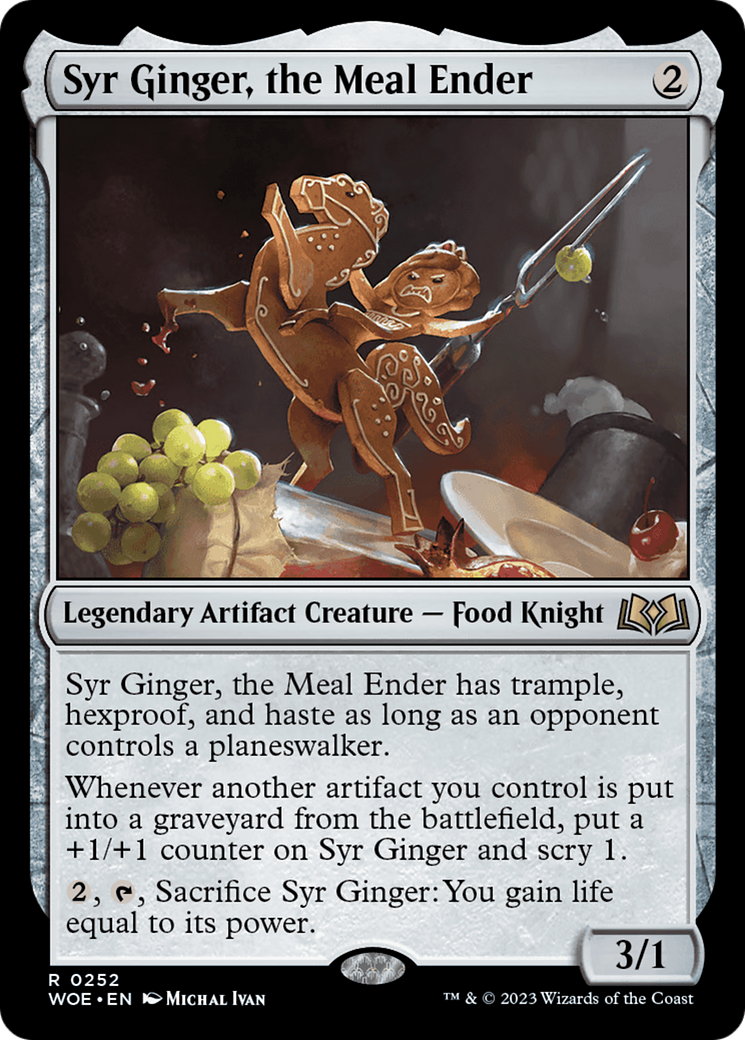 Syr Ginger, the Meal Ender [Wilds of Eldraine] | I Want That Stuff Brandon