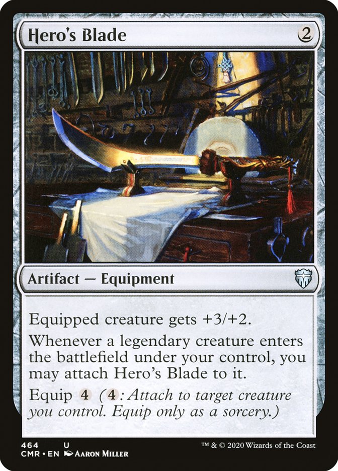 Hero's Blade (464) [Commander Legends] | I Want That Stuff Brandon