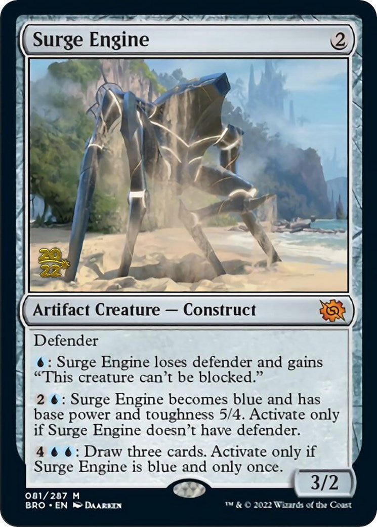 Surge Engine [The Brothers' War Prerelease Promos] | I Want That Stuff Brandon